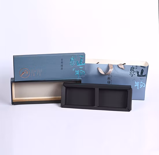 Caja de embalaje corrugada impresa personalizada con asa